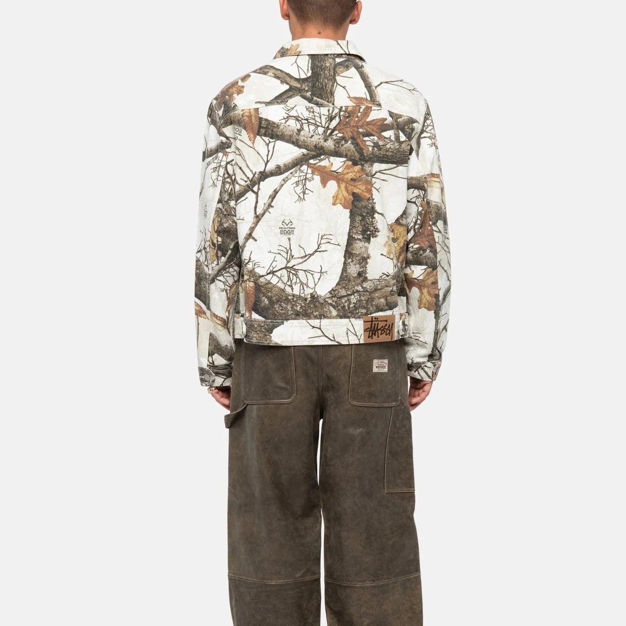Stussy FW23 ZIP WORK JACKET REALTREE EDGE