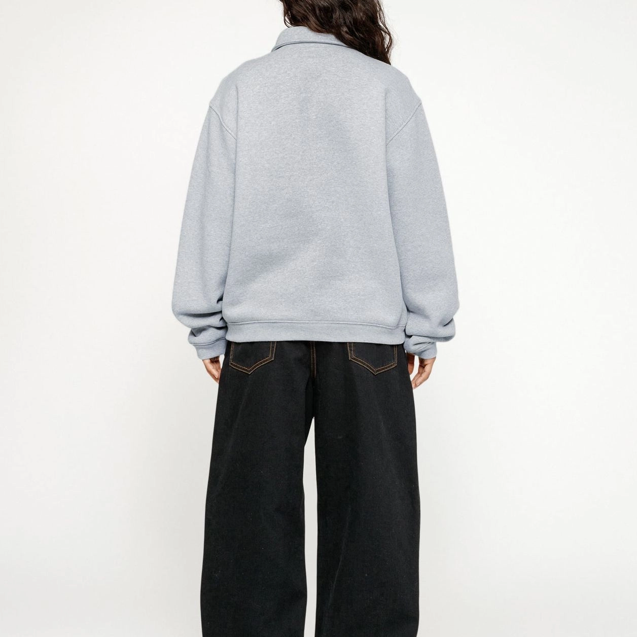 Stussy SS24 HALF ZIP MOCK NECK SWEATSHIRT
