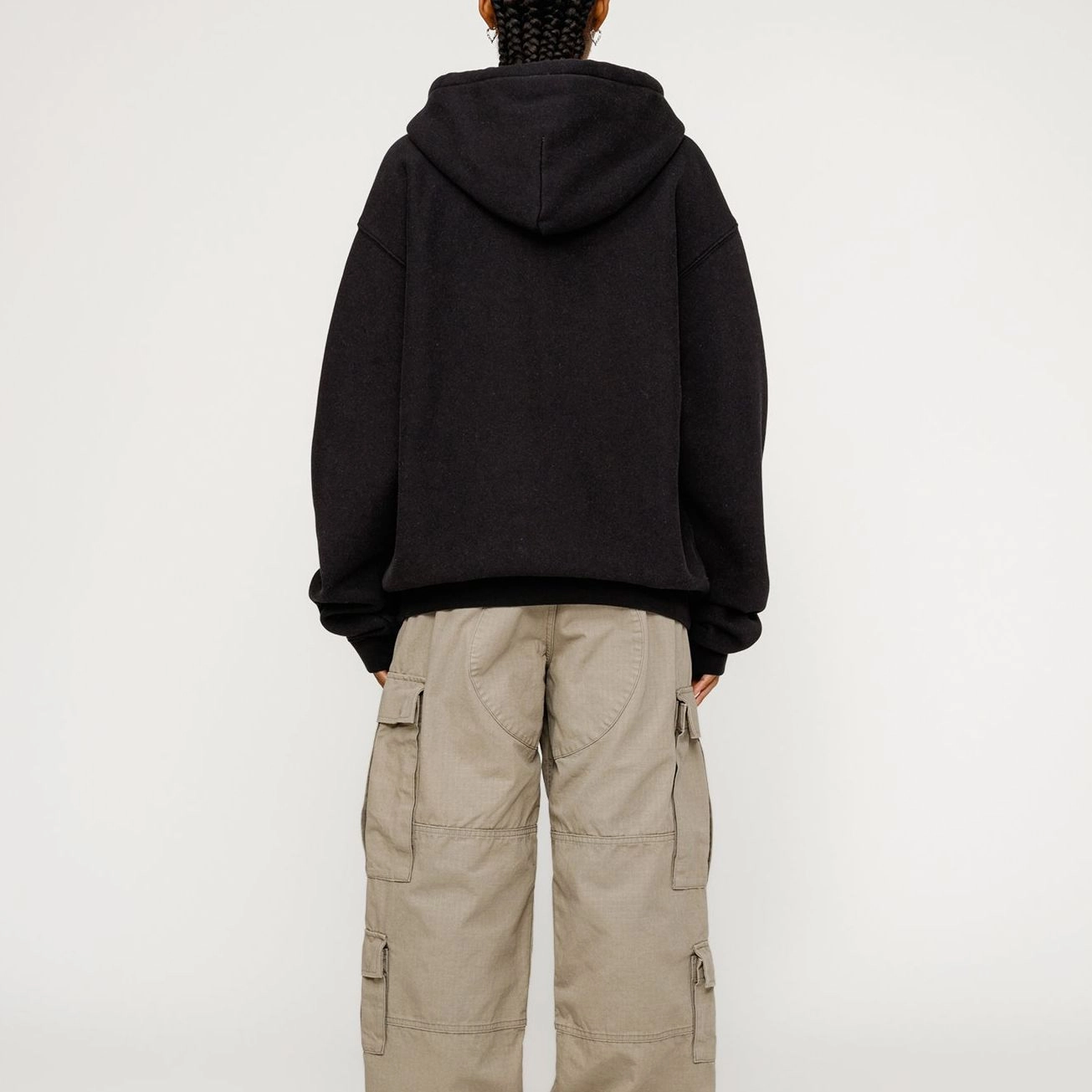 Stussy SS24 SPORT ZIP HOODIE logo