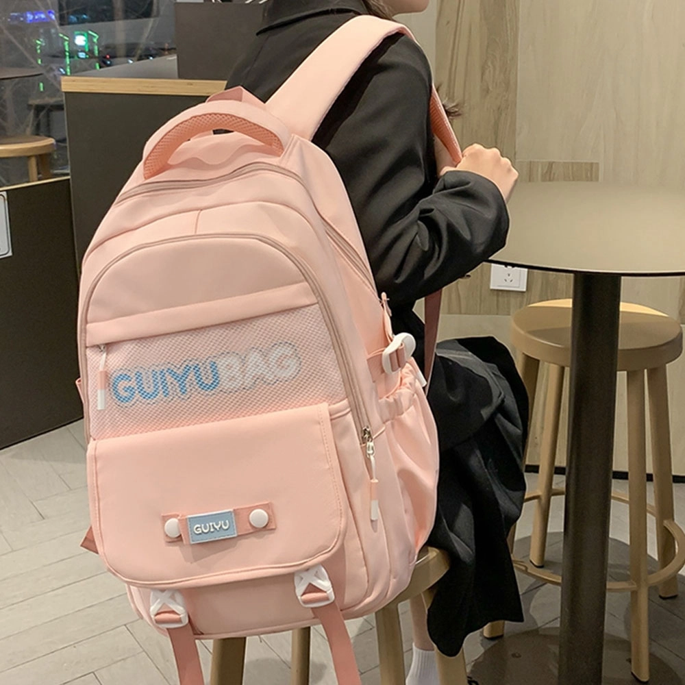 恒源祥 韩系高颜值上课简约百搭大容量 尼龙 背包书包双肩包 女款 多色