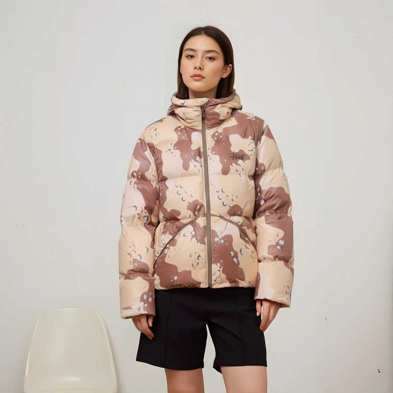 Stussy FW24 DOWN PARKA CAMO RIPSTOP