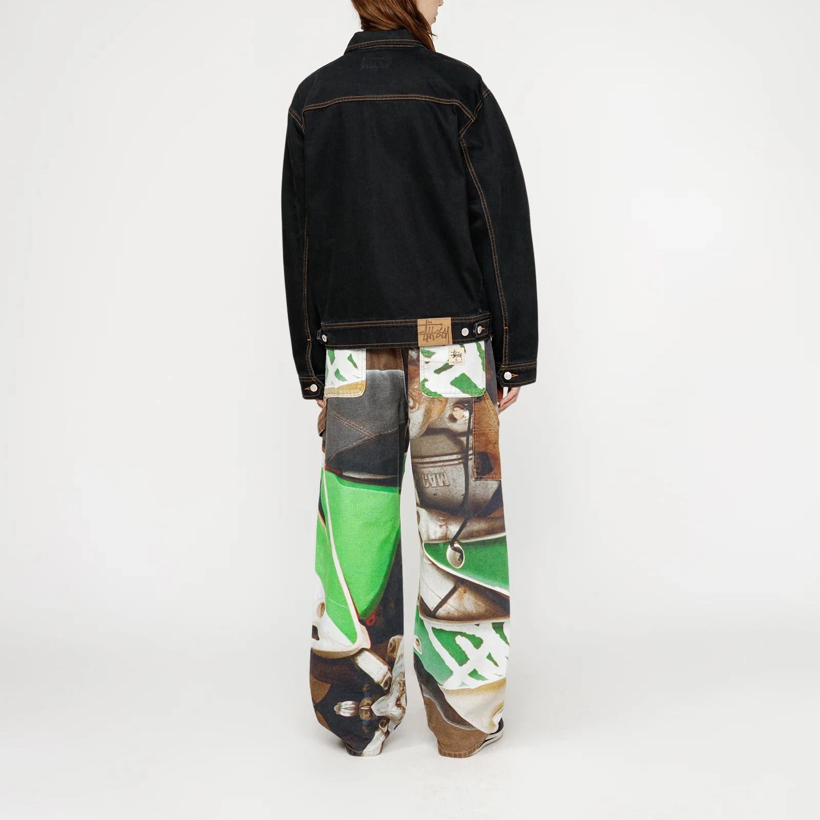 Stussy SS24 WORK PANT CANVAS BAJA PRINT