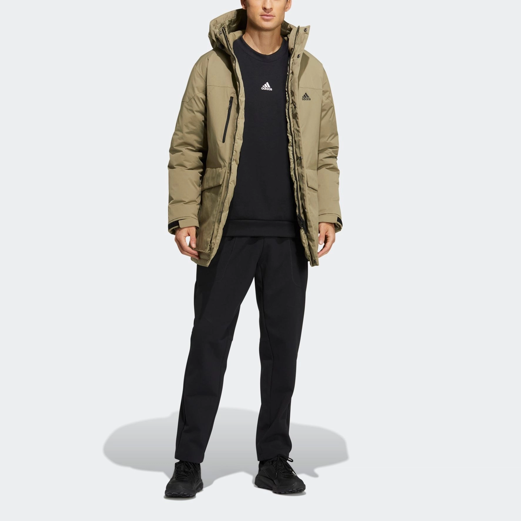 adidas Down Parka Logo