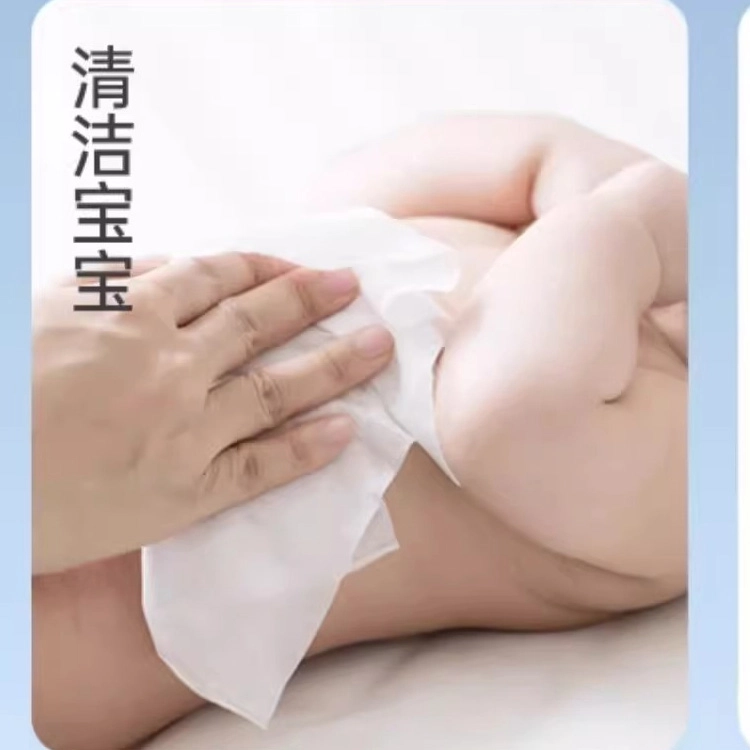 超亚洗脸巾一次性棉柔巾新生婴儿专用洁面巾
