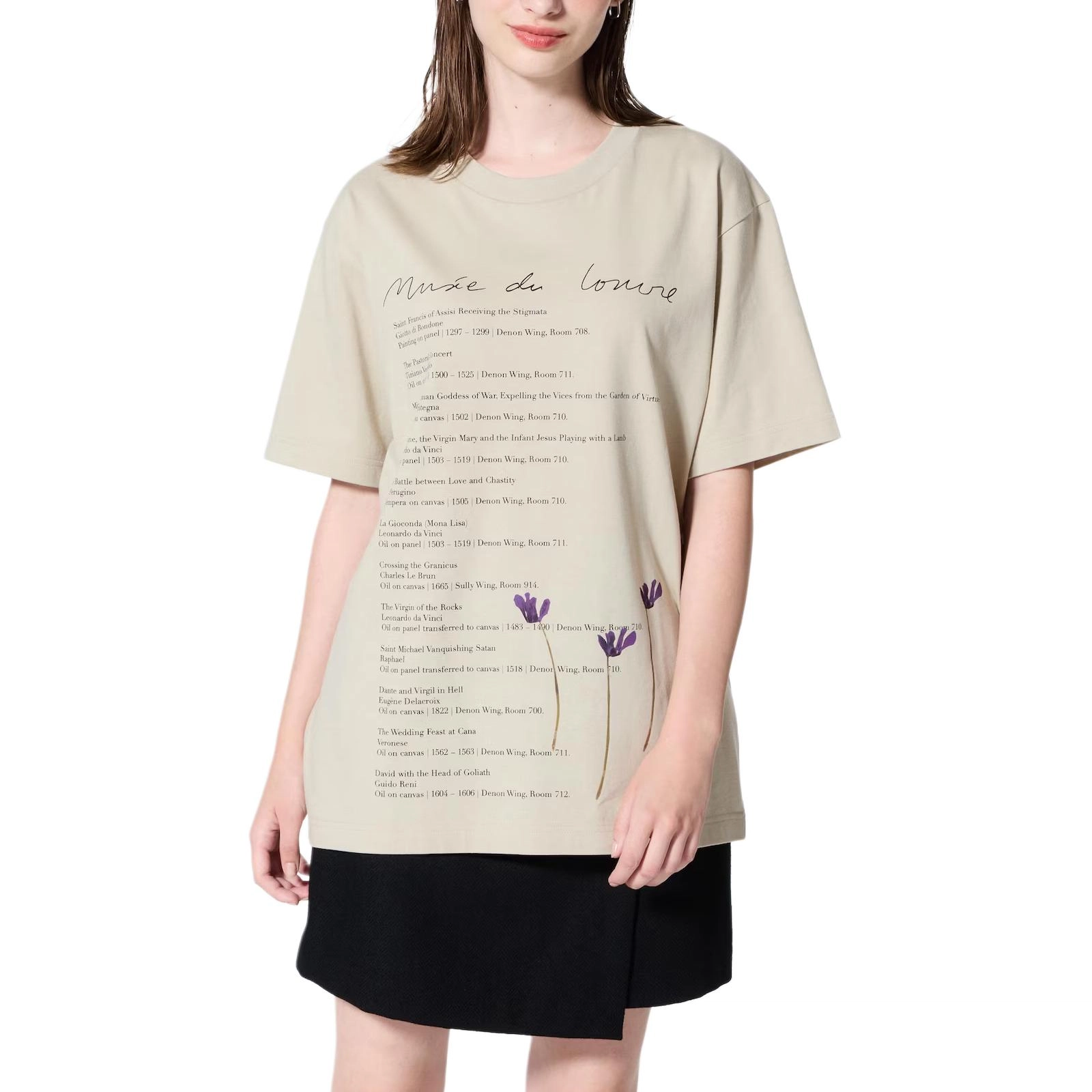 UNIQLO x x Camille Henrot FW24 logoT