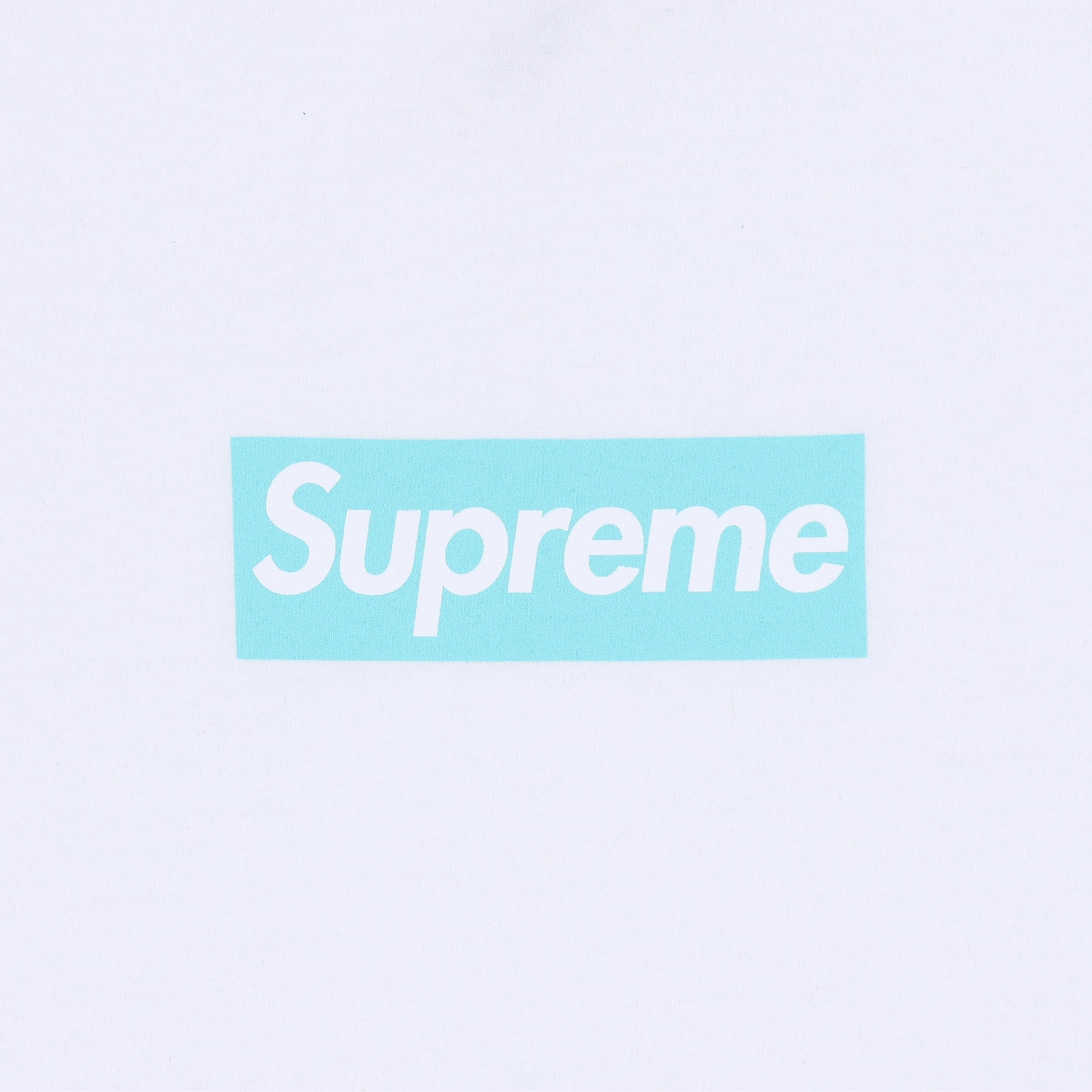 Supreme Week 12 xTIFFANY CO. Box Logo Tee T
