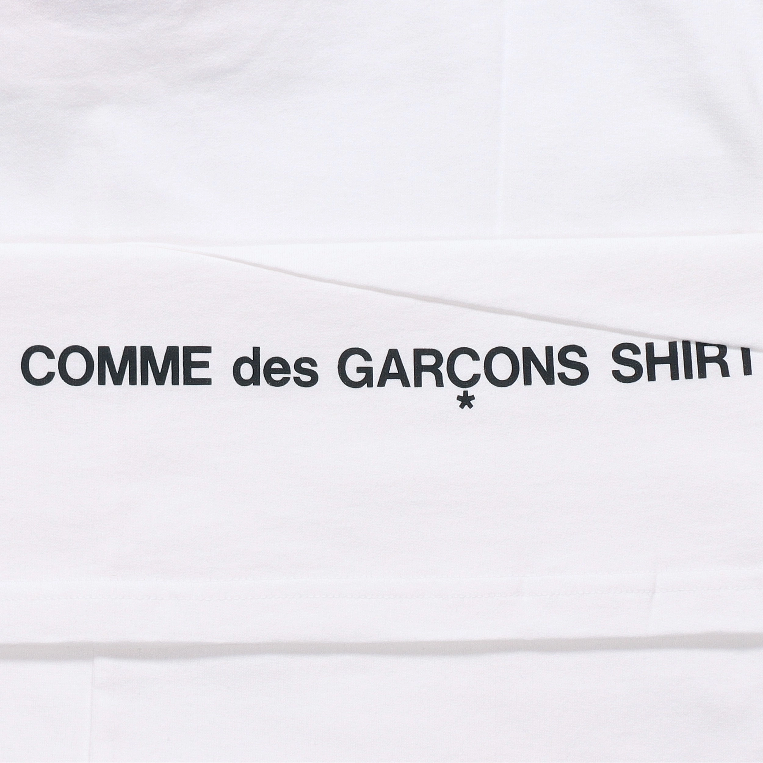Supreme x Comme des Garcons SHIRT Split Box Logo Tee White LogoT