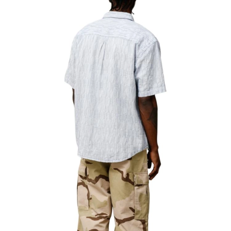 Stussy SS25 WAVY STRIPED SHORT SLEEVE SHIRT