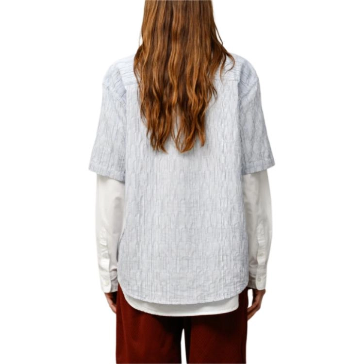 Stussy SS25 WAVY STRIPED SHORT SLEEVE SHIRT