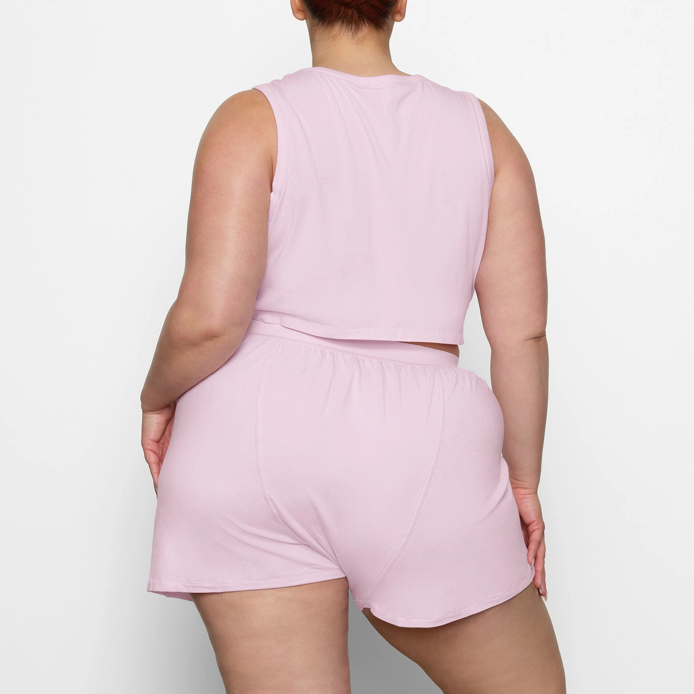 SKIMS FW23 BOYFRIEND LOOSE BOXER CHERRY BLOSSOM