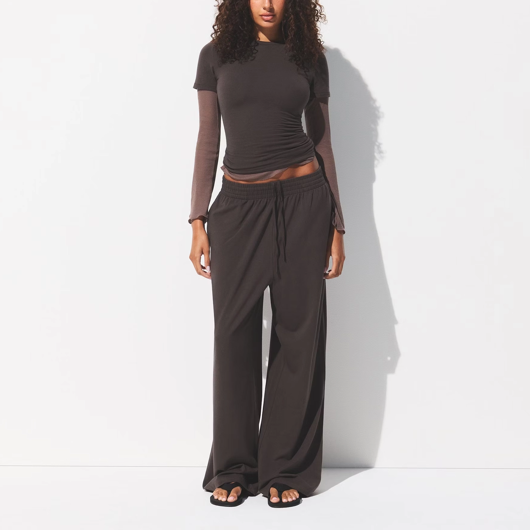 SKIMS COTTON JERSEY T-SHIRT T