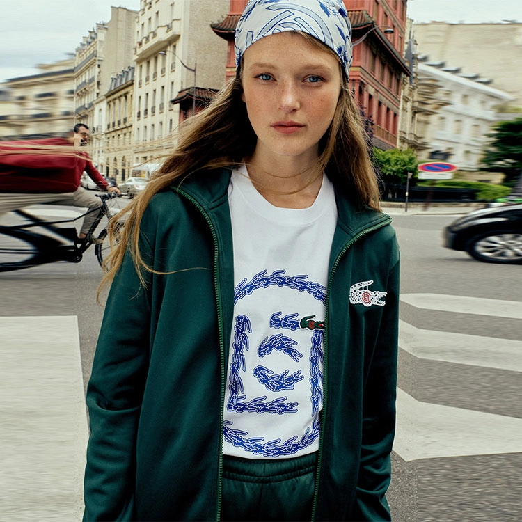 CLOT x LACOSTE FW24 logoT