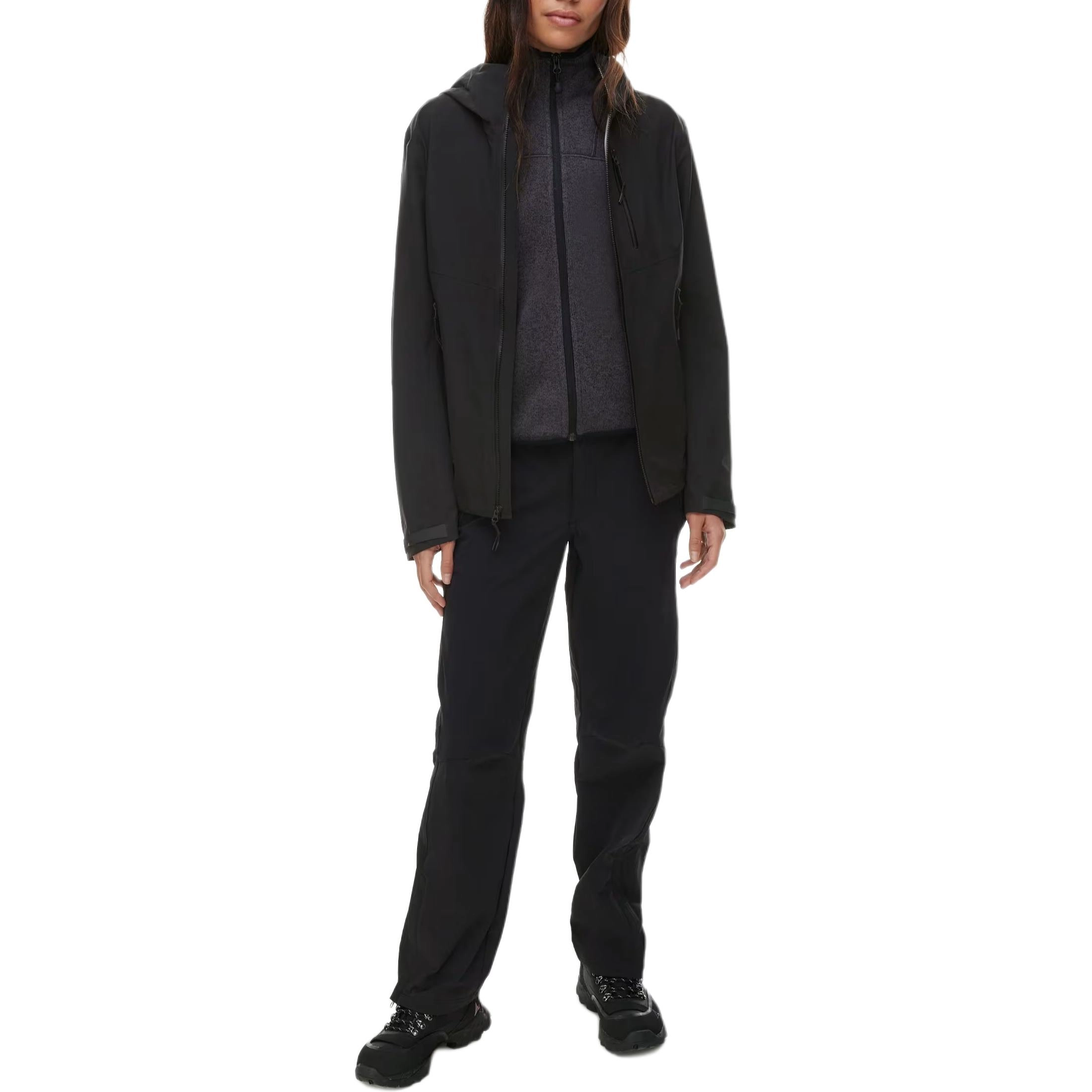 ARITZIA TnAction Tracker Shell Jacket Black