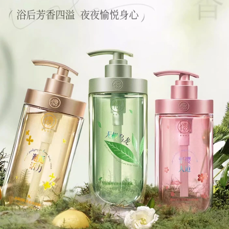 儒意 白茶玫瑰樱花沐浴露 清洁