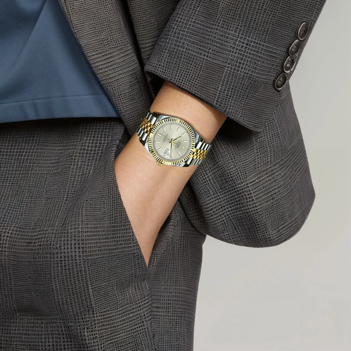 ROLEX 41mm 18k m126333-0002