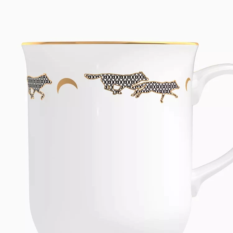 MEMO Russian Leather - Mug Scented candle 220g