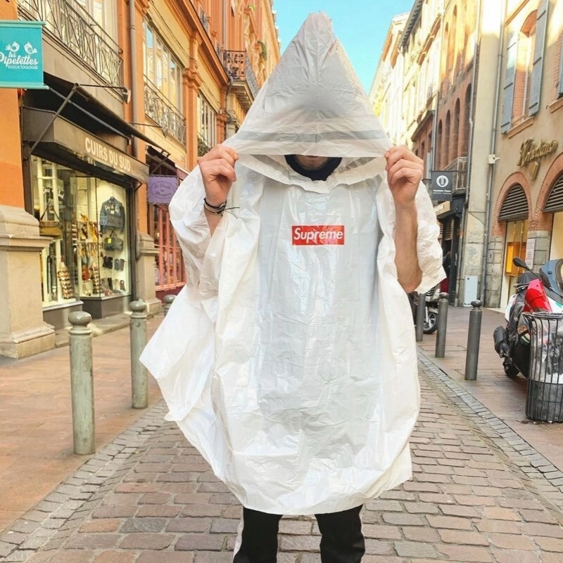 Supreme 2020 SS20 SS20 Week 11 Ballpark Poncho Box Logo