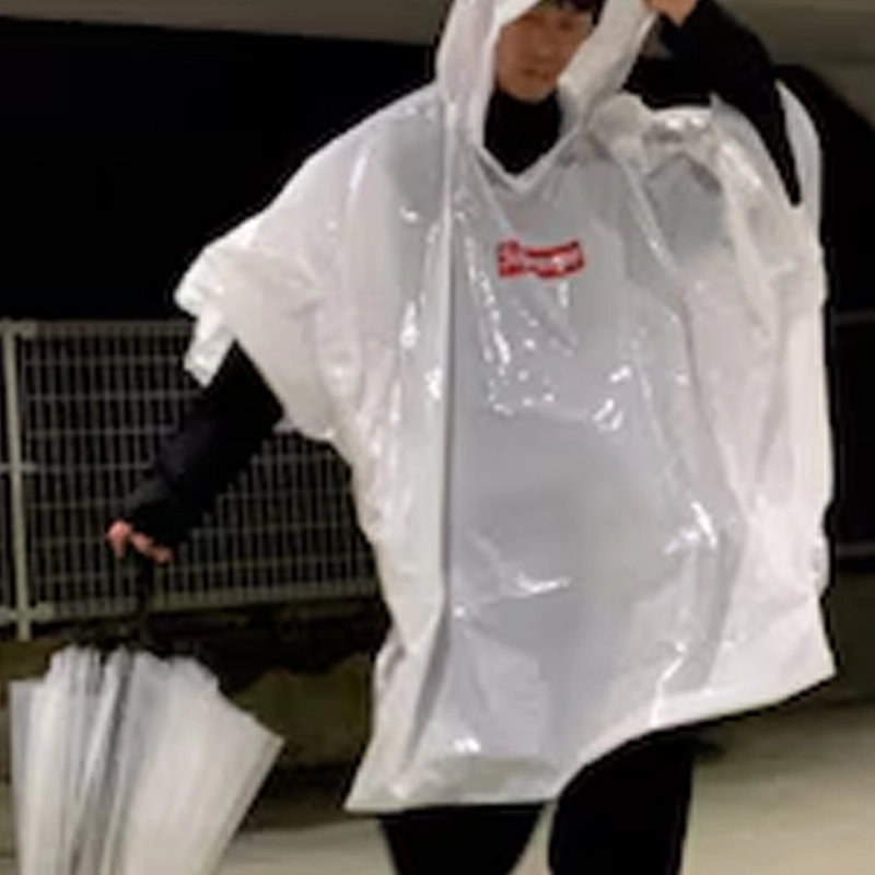 Supreme 2020 SS20 SS20 Week 11 Ballpark Poncho Box Logo