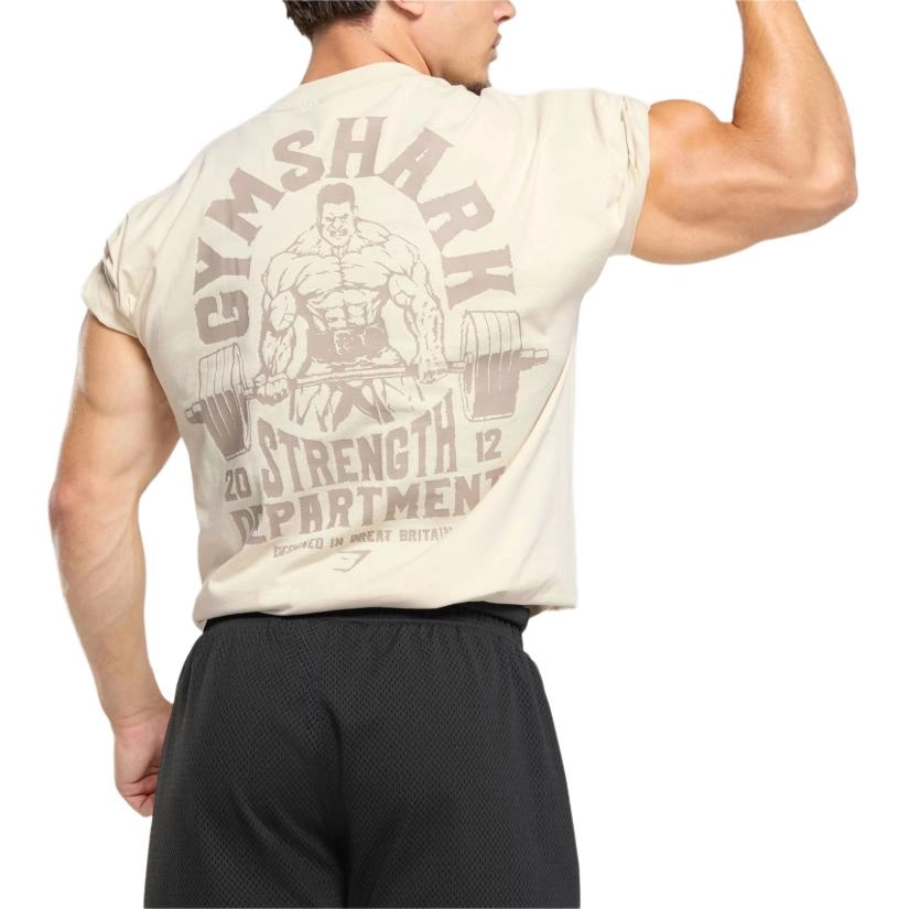 GYMSHARK Strength Department Graphic T