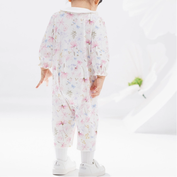 英氏连体衣 碎花亲肤柔软舒适 婴幼童