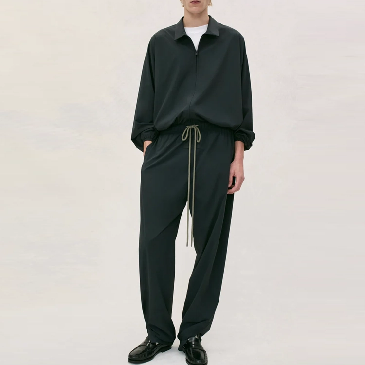 Fear of God Essentials SS24 NYLON OVERSHIRT Black