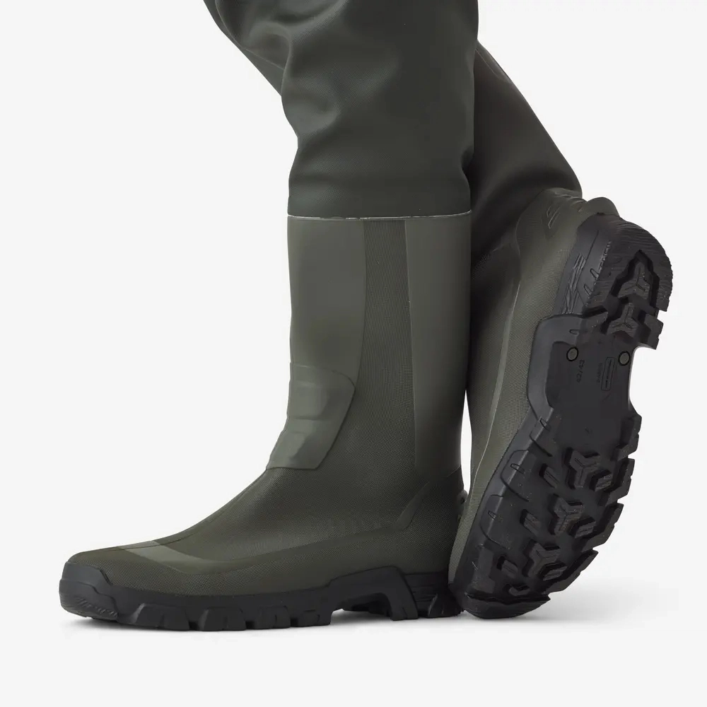 DECATHLON 100 CAPERLAN Fishing PVC Waders - WDS