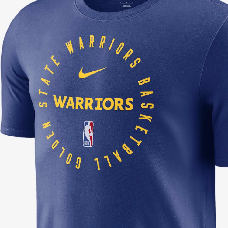 Nike Golden State WarriorsDRI-FIT NBA FW24 logoT