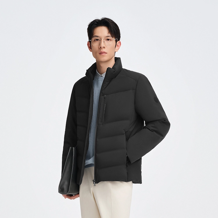 波司登 短款纯色休闲羽绒服 男款