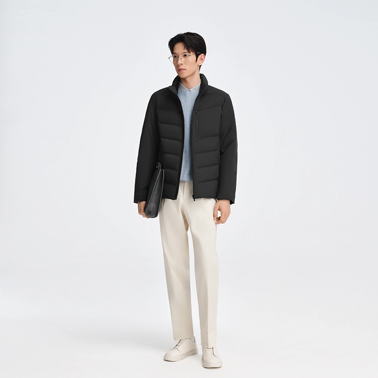 波司登 短款纯色休闲羽绒服 男款