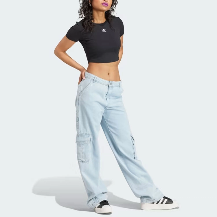 adidas originals Essentials Rib Tee Logo T