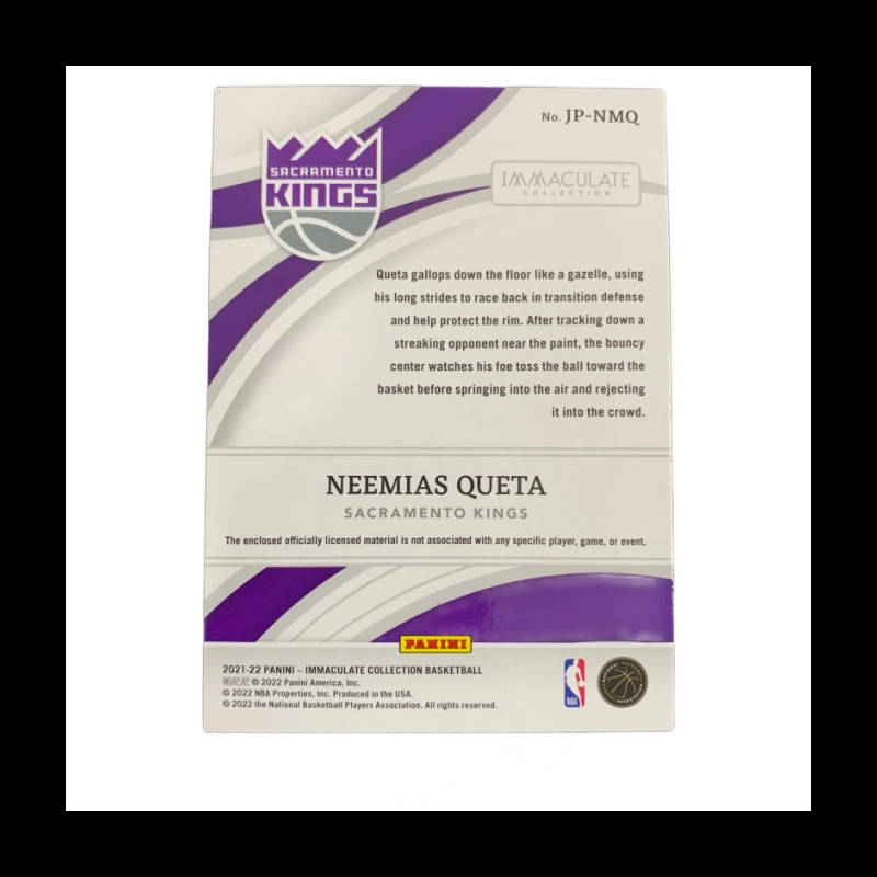 PANINI 2021-22 RC patch 3050