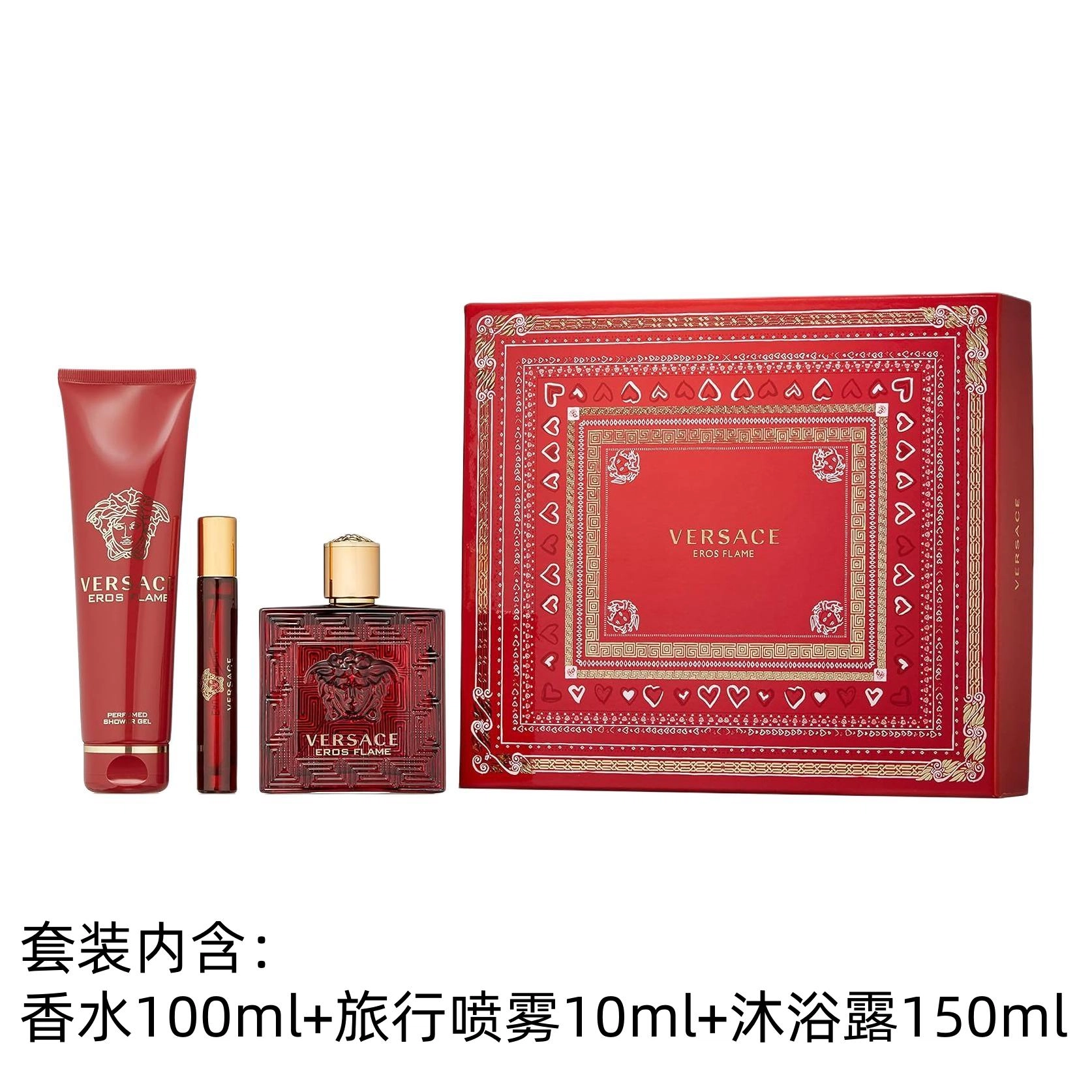 VERSACE EDP 100ml+10ml+150ml