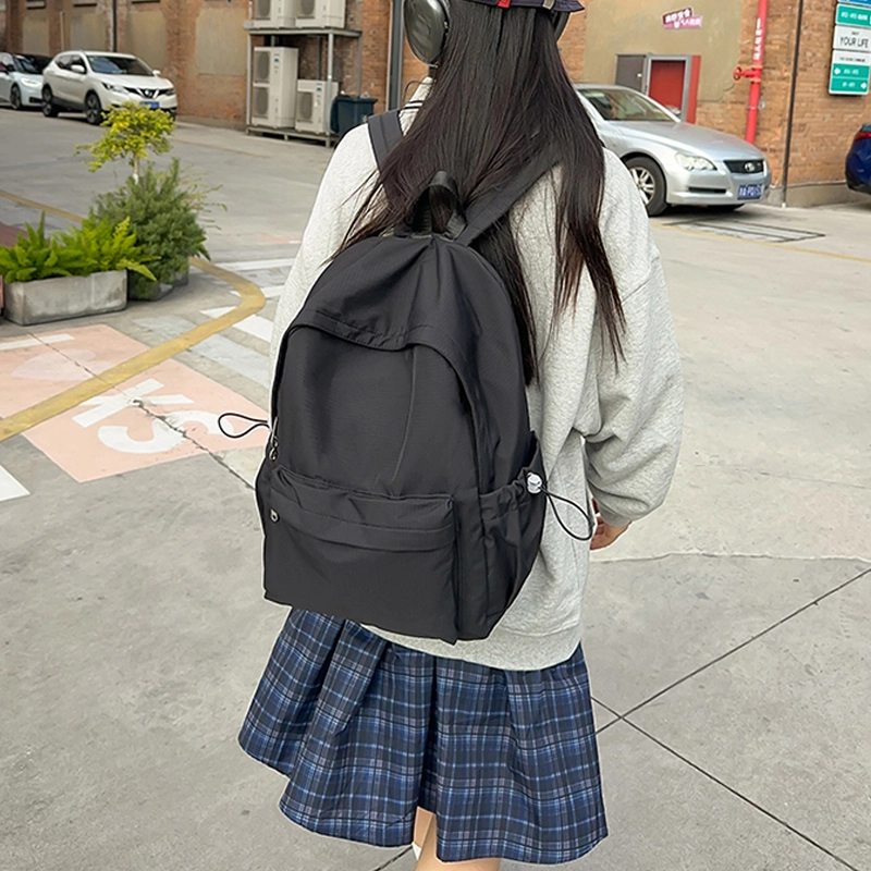 德力熊 简约轻便大容量百搭 尼龙 双肩包 男女同款情侣款 多色