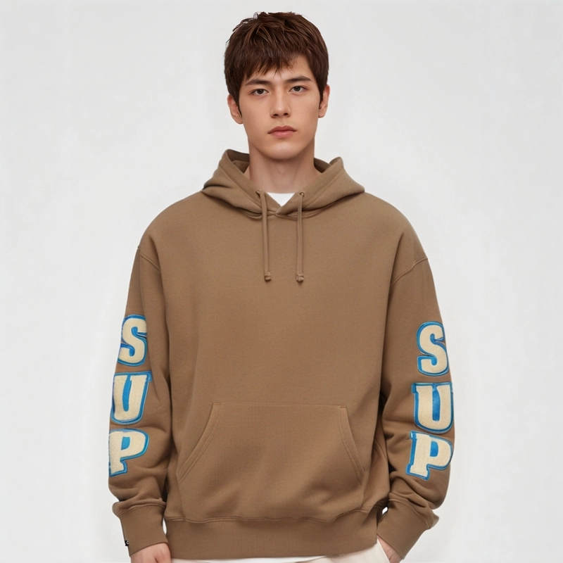 Supreme SS22 Week 1 Team Chenille Hooded Sweatshirt