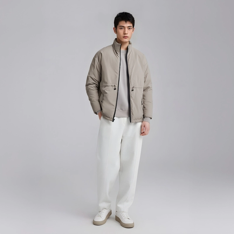 Fear of God Essentials SS22 Storm Jacket Desert Taupe Logo