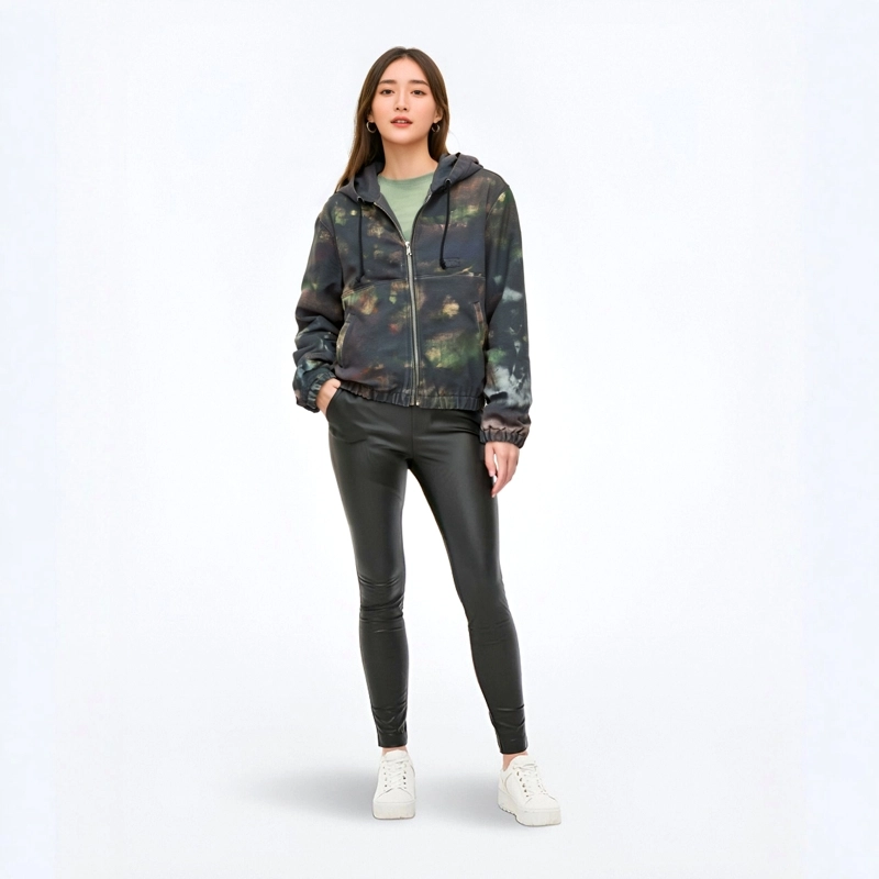 Stussy FW24 WORK JACKET STENPAT CAMO logo