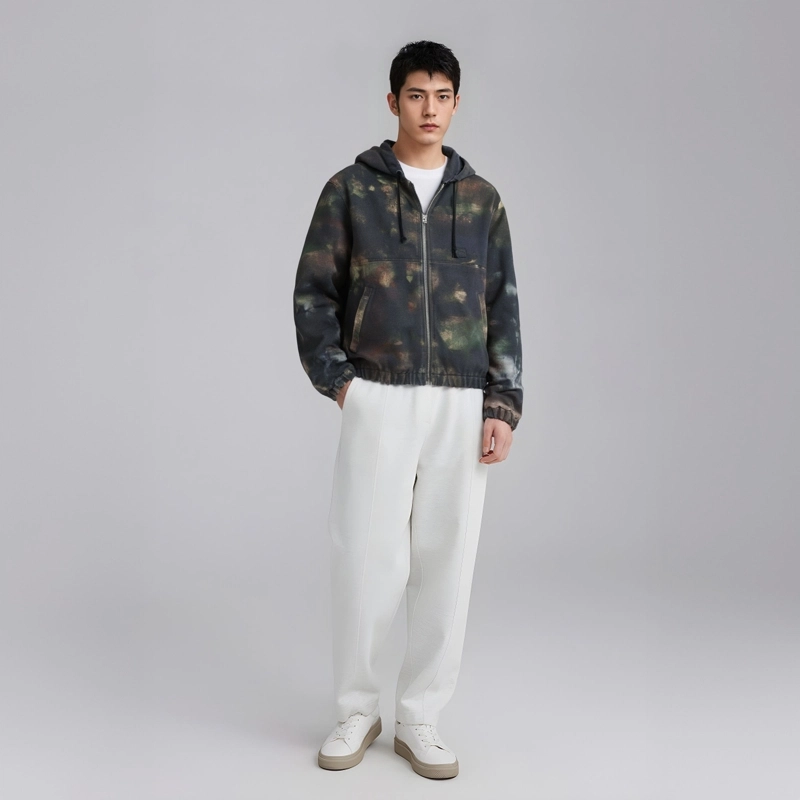 Stussy FW24 WORK JACKET STENPAT CAMO logo