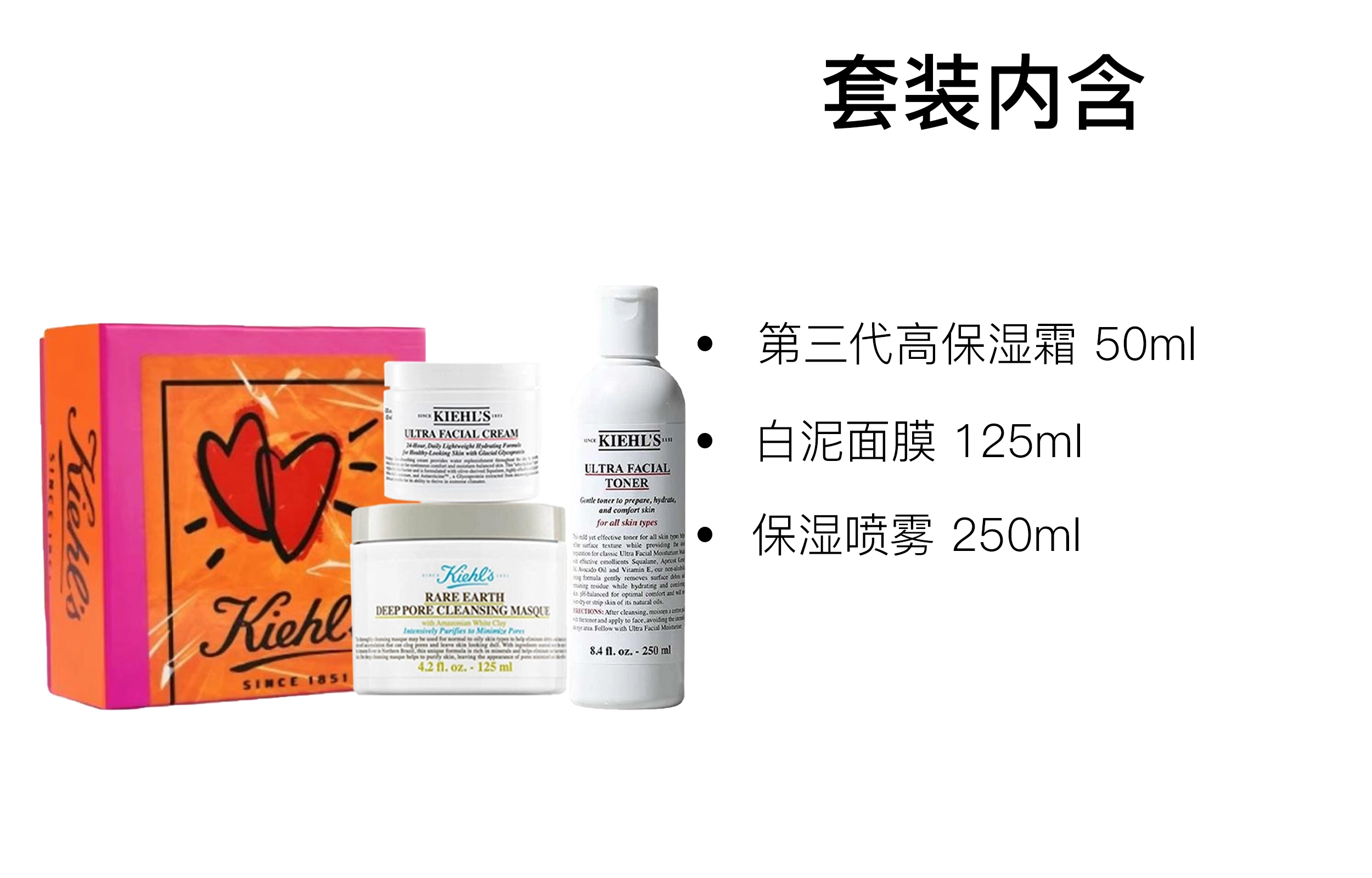 250ml+50ml+125ml
