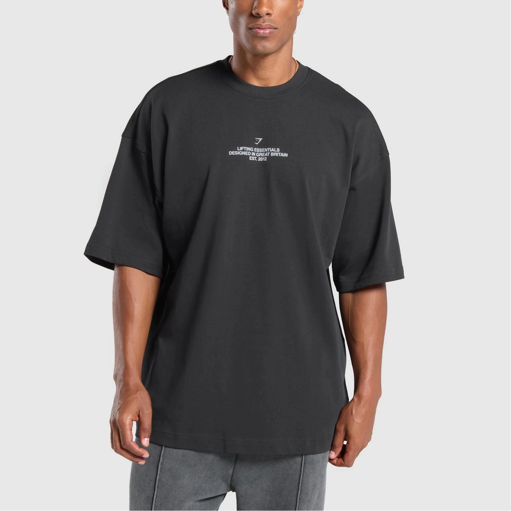 GYMSHARK Union Jack Lifting Club T