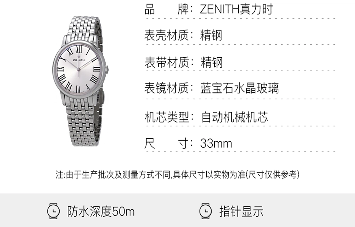 ZENITH 50 33mm