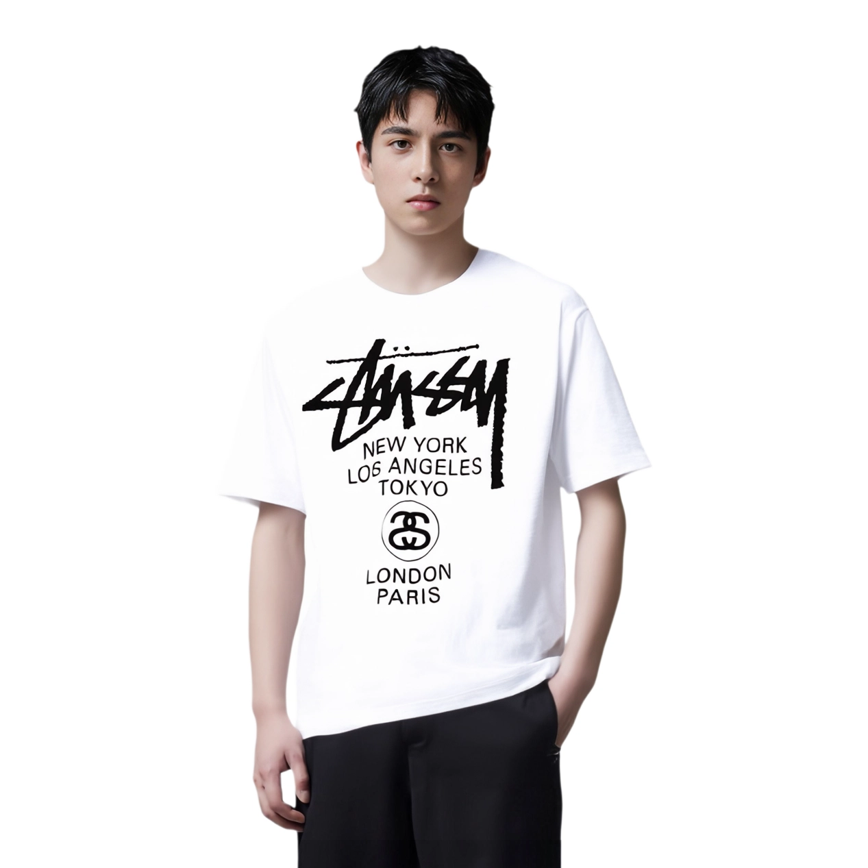 Stussy World Tour Tee LogoT