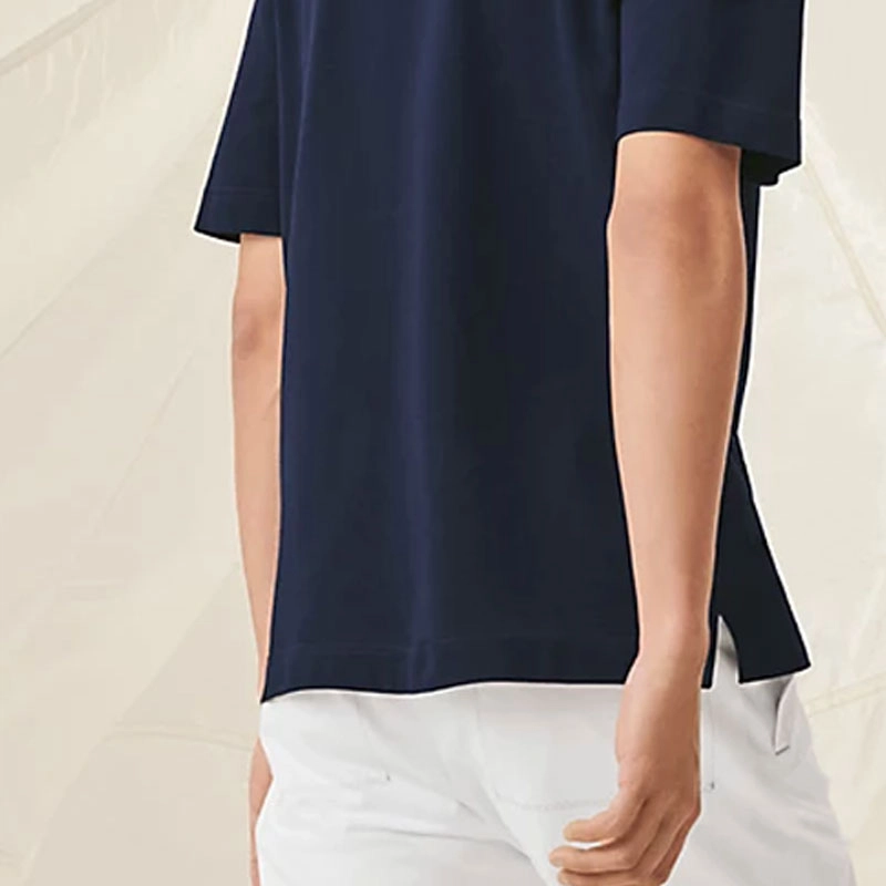 HERMES SS22 Piqures Sellier Polo