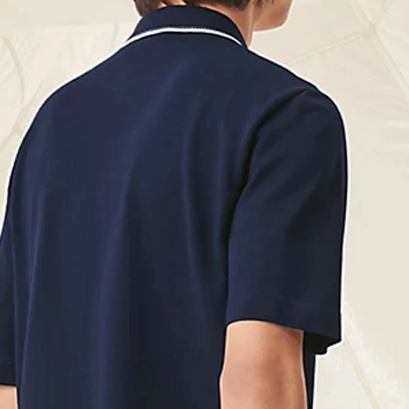 HERMES SS22 Piqures Sellier Polo