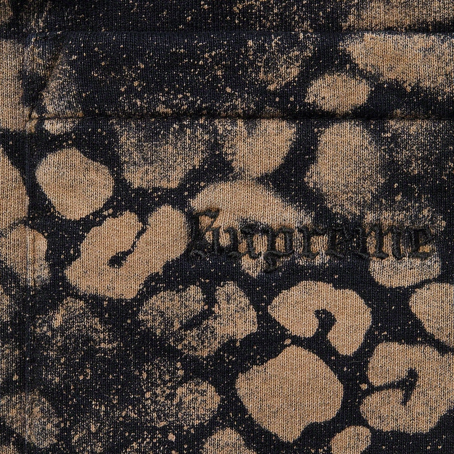 Supreme FW21 Week 19 Bleached Leopard Sweatpant