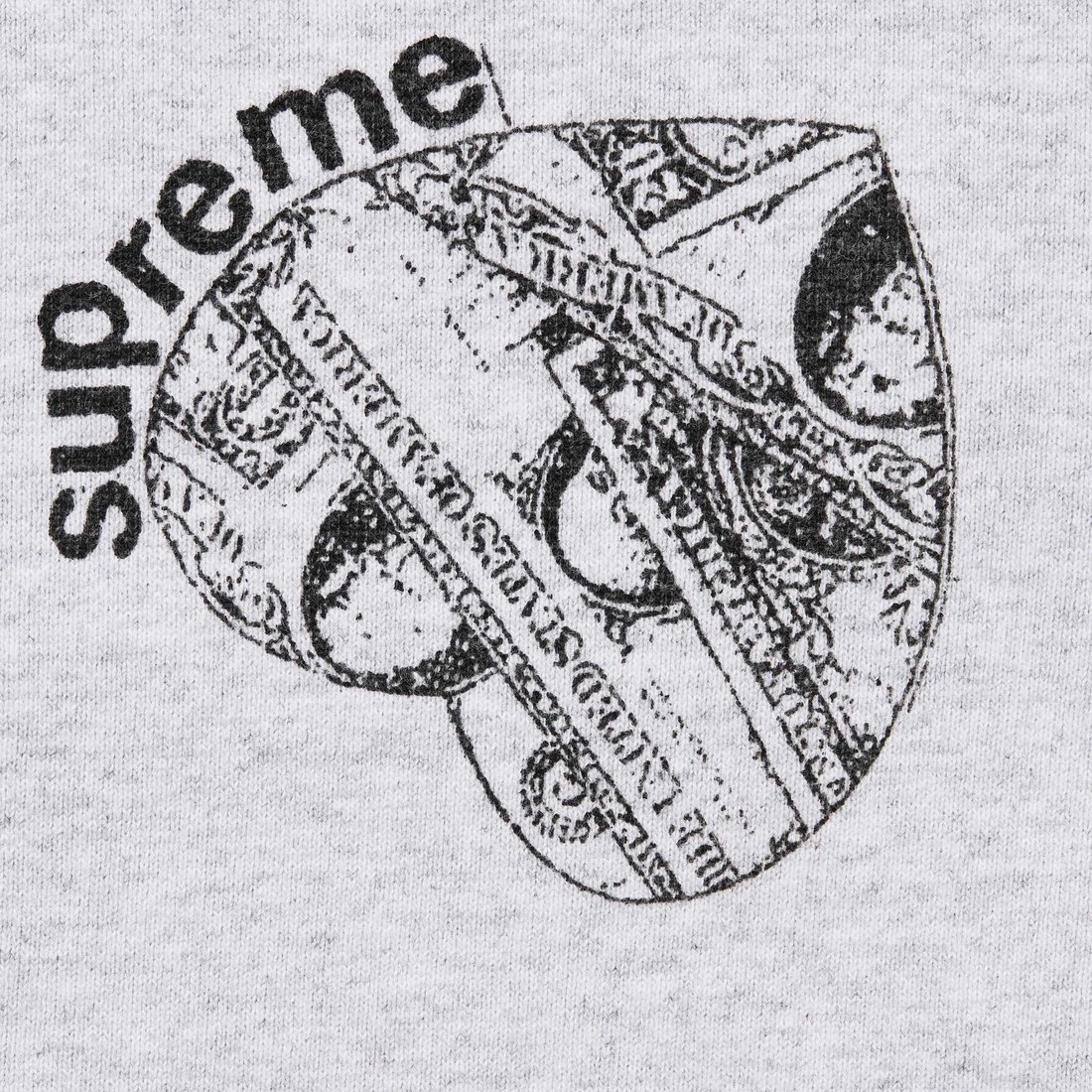 Supreme FW24 WEEK9 Love Cash Hooded Sweatshirt