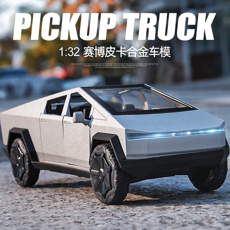 卡威 仿真特斯拉 合金小汽车越野车 成品模型