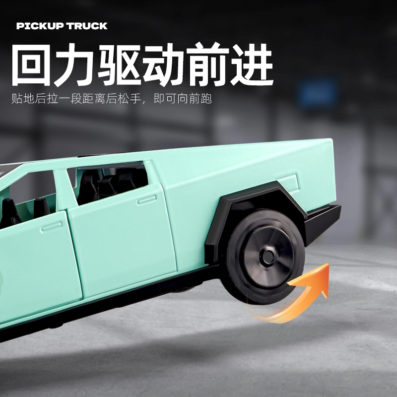 卡威 仿真特斯拉 合金小汽车越野车 成品模型