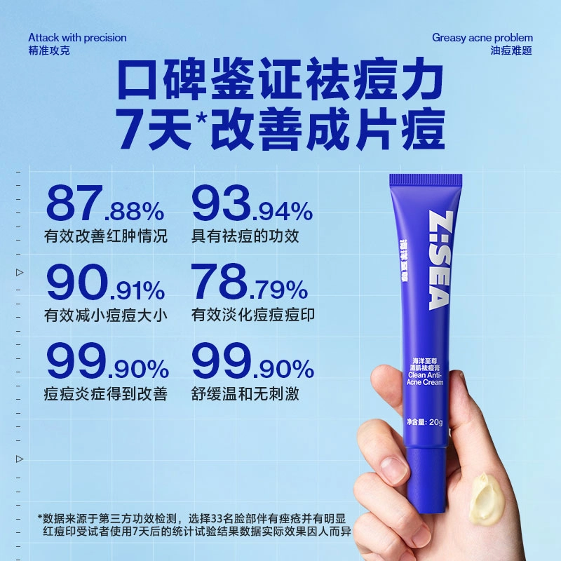海洋至尊 水能控油补水套装 护肤套装 补水保湿控油祛痘 洗面奶喷雾凝露美白牙膏面膜泥膜祛痘精华膏