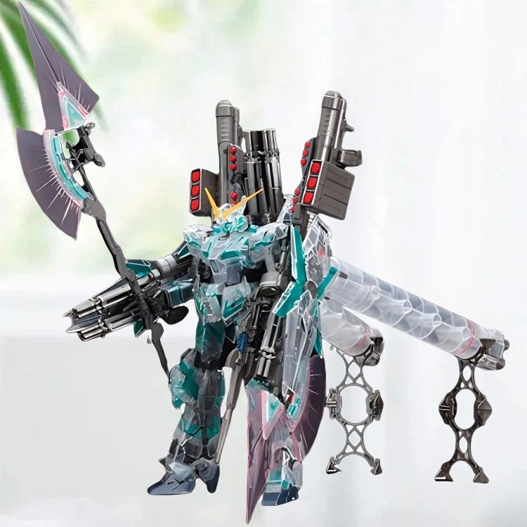 BANDAI MG EXPO 1100 UC RX-0 Mechanical Clear ver 18cm