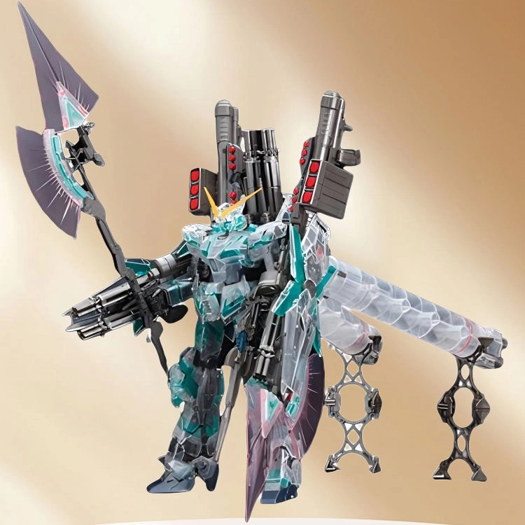 BANDAI MG EXPO 1100 UC RX-0 Mechanical Clear ver 18cm